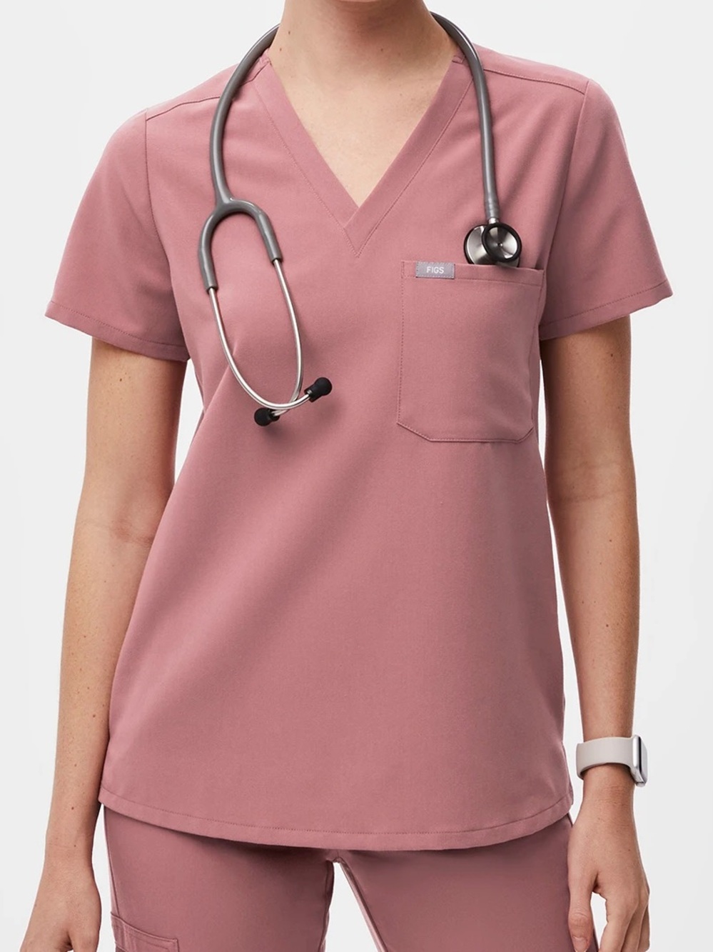 Figs Catarina Scrub Top Womens Size Small Medical Dental Office.    23